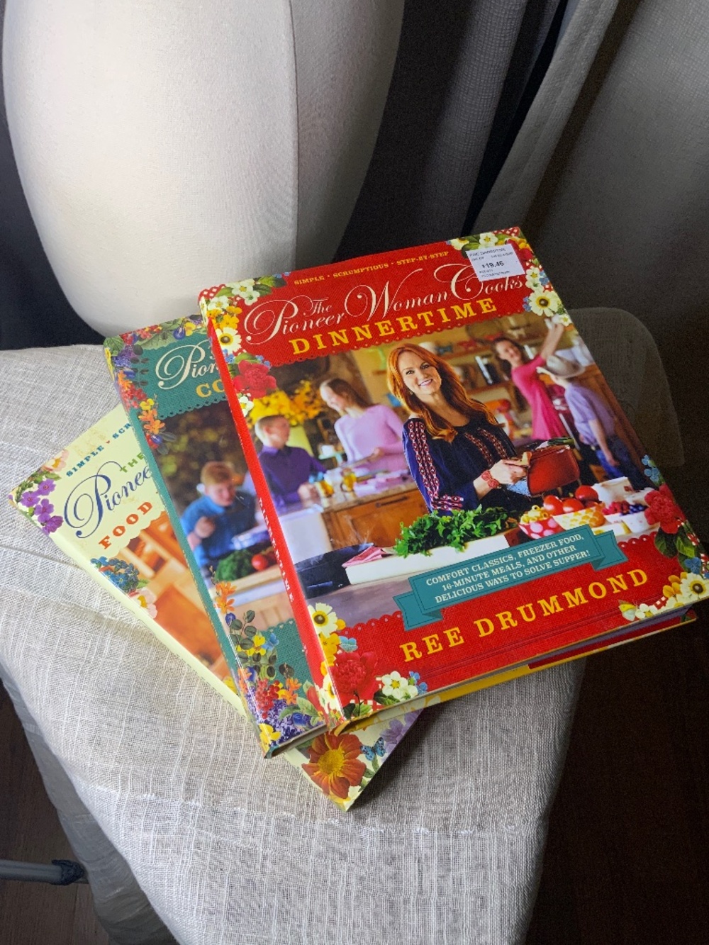 Set of (3) Ree Drummond Cookbooks